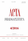 ACTA PHARMACEUTICA杂志封面
